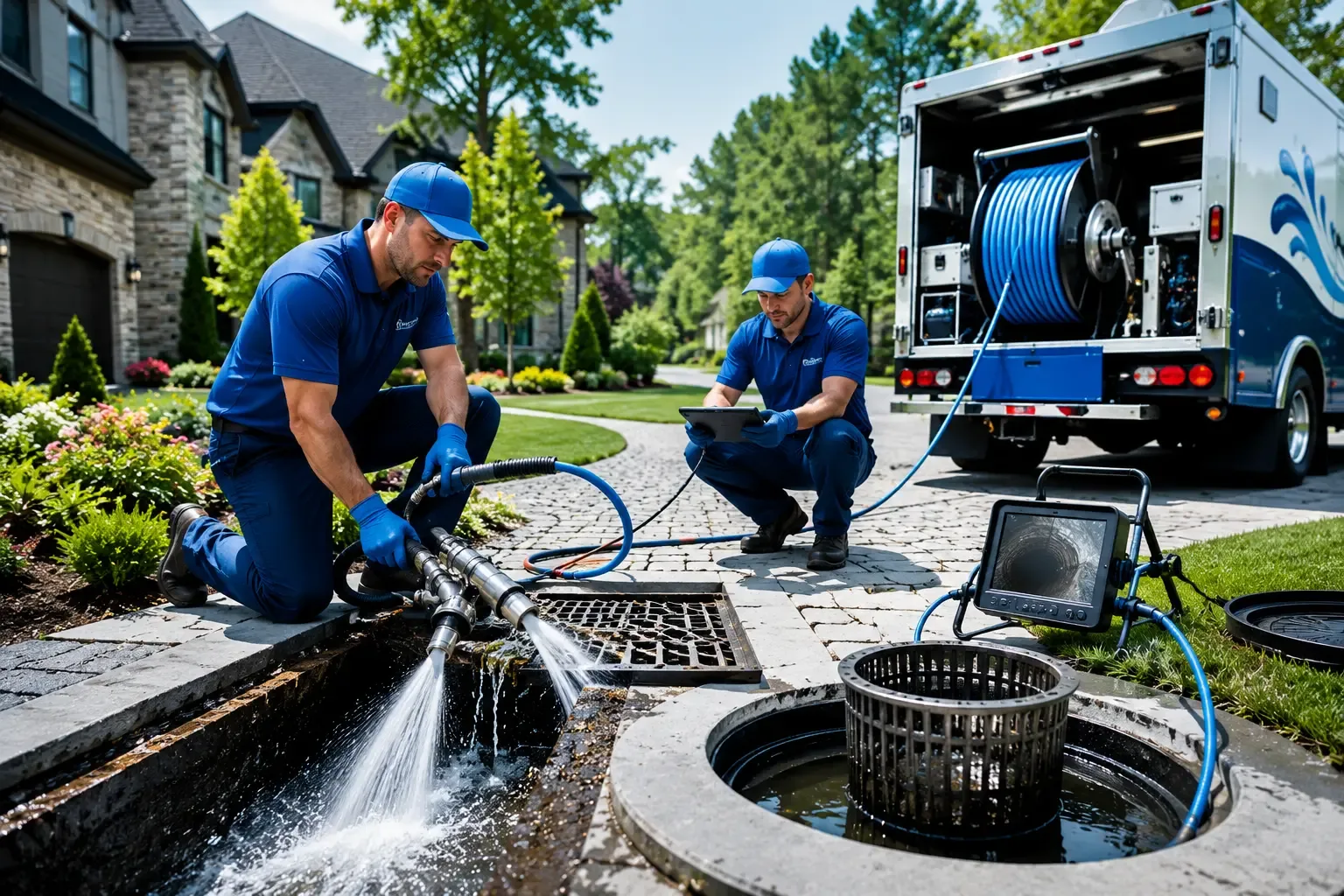 Local outdoor drain cleaning professionals in Saco, ME