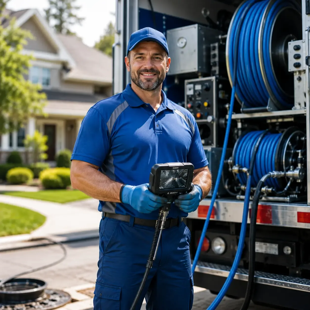 Local outdoor drain cleaning specialists in Saco, ME
